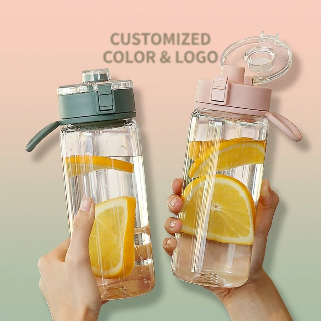 BPA-free Tritan bottle with a one-handed push-button cap, built for your daily Elevon routine. Add your drops, fill, and go — light enough for your bag, sturdy enough for daily use.